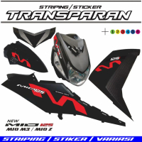 STRIPING TRANSPARAN STIKER MIO 125  M3 MIO Z VARIASI STIKER TRANSFARAN UV MIO M3 VARIASI / STIKER