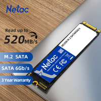 Netac M2 SSD SATA Ssd 120Gb 240Gb 480Gb M.2 2280 NGFF ภายใน Solid State Drive ฮาร์ดดิสก์สำหรับแล็ปท็อปคอมพิวเตอร์