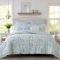 Comforter Set Reversible Cotton Bedding Includes Matching Shams With Bonus Euro Shams &amp; Throw Pillows Bed Linen Set Freight
