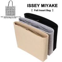 Felt Insert Bag Fits for Issey Miyake Six Grid Organizer Makeup Handbag Organizer Travel Inner Purse Portable Cosmetic