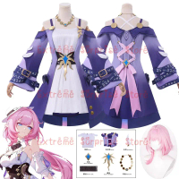 ในสต็อกเกม Honkai Star Rail Cyrene คอสเพลย์เครื่องแต่งกายชุด HSR Cyrene คอสเพลย์ชุดเซ็กซี่ชุดเครื่อง