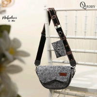 Tas selempang mahalini bag by quenby tas wanita kekinian Kanvas totebag waist bag casual