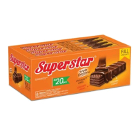 superstar wafer triple chocolate BOX isi 6 pcs@15g BOX isi 12 pcs@18g BOX isi 20 pcs@125g