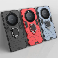 Honer X9a 5G Case Armor PC Cover Ring Grip Holder Case For Honor X9a X9 a X 9a 5G 2023 RMO-NX1 6.67" Shockproof Shell HonorX9a