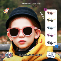 Colore in Kacamata Hitam Anak Sunglasses Kacamata Hitam Anak Remaja Pria Wanita Anti Sinar UV400 Bah