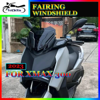 2023 New Windshield For Yamaha X-MAX 300 XMAX 300 XMAX300 Xmax 300 Motorcycle Accessories Front Windscreen Guard Spoiler