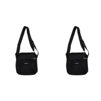 2X Men's Messenger Bag Crossbody Shoulder Bags Travel Bag Man Purse Small Sling Pack for Work Business