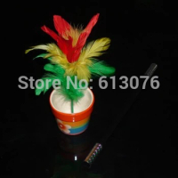 Magic Cane To Flower - Middle Size, - Magic Trick,Flower Magicclose Up Magic, 2021 New Magic Trick,Profession Funny Magician