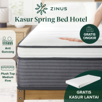 [GRATIS KASUR LANTAI COVER WARNA PUTIH] Kasur Zinus Plush Top Extra Nyaman