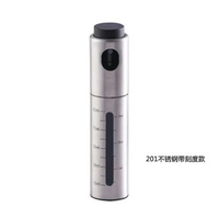 304不鏽鋼噴油瓶玻璃噴油壺豉油醋噴霧器玻璃噴油瓶廚房按壓噴瓶