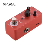 M-VAVE TREMOLO Classic Guitar Effect Pedal True Bypass Fully Metal Shell Mini Type Intensity/Rate Knob DC 9V CUVAVE CUBE BABY
