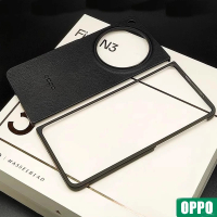 Original OPPO Find N3 Case PU Leather Ultra Thin PC Phone Cover Case For OPPO Find N3 / OnePlus Open
