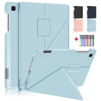 Magnetic Stand Cover for S6 Lite Case 2022 SM-P613 SM-P610 For Samsung Galaxy Tab S6 Lite Funda Case with Pen Holder + Gift