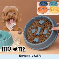MP#118 Pet Slow Feeder Food Bowl Cheap Large - Anti Choking Puzzle Game MP118
