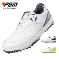 PGM Golf Shoes Men's Waterproof Shoes Rotating Laces Casual Sports Golf Men's Shoes