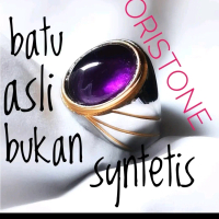 ORISTONE BATU KECUBUNG ASLI IKATAN TITANIUM