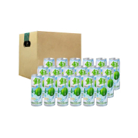 【半天水】鮮剖100%純椰汁含果肉 520ml/24入/箱