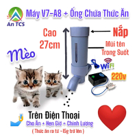 Máy cho Mèo ăn tự động wifi An TCS tự động
