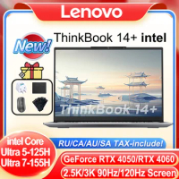 2024 Lenovo ThinkBook 14+ Laptop intel Ultra 5/7 Arc/RTX4050/RTX4060 16/32GB RAM 512G/1TB SSD 14.5'' 2.8K/3K 90Hz/120Hz Notebook