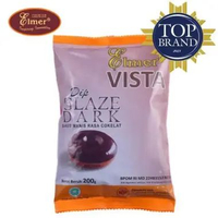 TERMURAH & TERLENGKAP !!! ELMER DIP GLAZE 200 GR ALL VARIAN / TOPPING DONUT / SELAI DONAT CHOCO