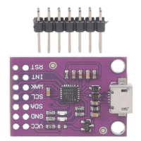Mô-đun Zhend CP2112 USB sang SMBus, Mô-đun giao tiếp USB sang I2C, Bo mạch gỡ lỗi Type C, Bộ nhớ 194