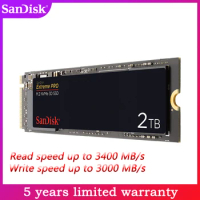 Sandisk 2TB 1TB Extreme PRO NVMe M.2 3D SSD SDSSDXPM2-1T00-Z25 nCache 3.0 M.2 2280 500GB Internal hard drive for Laptop Desktop