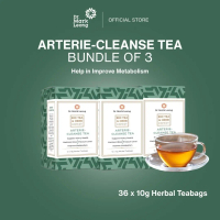 [Dr.Mark Leong] Bundle of 3 Arterie Cleanse Tea | 36 Teabags x 10g