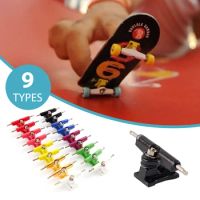 New One Set Trucks With Tool For 32.5mm Fingerboard Skateboard Wooden Deck Accessory High Quality Zinc Alloy Skate Board