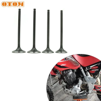 OTOM วาล์วไอดีอะไหล่เครื่องมอเตอร์ไซต์และวาล์วไอเสีย Ding เห็ดชุดไส้หลอดอิเล็กทรอนิกส์สำหรับฮอนด้า X