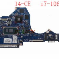 L67080-601 For HP PAVILION 14-CE Laptop Motherboard DAG7AMB58C0 REV: C i7-1065G7 L67080-001 Working OK