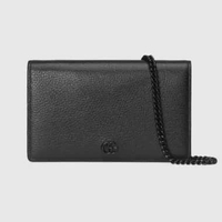 Gucci GG Marmont Wallet On Chain Black