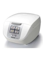หม้อหุงข้าว (750 วัตต์, 1 ลิตร, สีขาว) รุ่น SR-DF101WSN