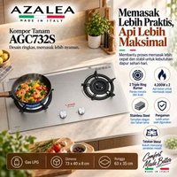 Azalea AGC732S Kompor Tanam 2 Tungku AZALEA AGC732S