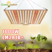 Greensindoor Grow Light 1000W Plant Lamps LM281B+ Phyto Lamp Full Spectrum Lamp With Uv Ir for Greenhouse Indoor Plants Flowers