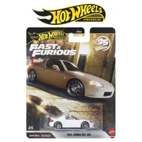 Hot Wheels Premium Fast & Furious FF 1994 Honda Del Sol Putih 25Th Anniv Collector Edition Balap