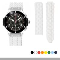 For Hublot BIG BANG Watch band Big Bang41Tape fluorine tape waterproof strap345 341 342