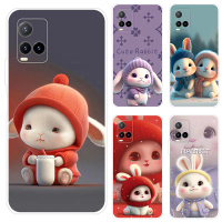 เคส VIVO T1X 4G Soft Cute Rabbit การ์ตูน เคสซิลิโคน โทรศัพท์มือถือ Case