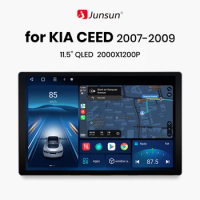 Junsun X7 PRO 11.5“ 2K AI Voice Wireless CarPlay Android Auto Car Radio for KIA CEED 2007 - 2009 Multimedia radio