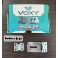 OVERVAL OVERPALE CANTOLAN GEMBOK TEBAL GRENDEL PINTU VOXY 2" - 24PCS
