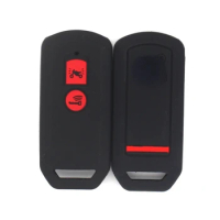 Protective Silicon Key Case For Honda X ADV SH 125 150 300 Forza 125 300 PCX150 2018 Motorcycle Scooter 2 Button Smart Key