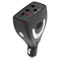 aimey อินเวอร์เตอร์แปลงไฟรถยนต์ 75W DC12V เป็น AC 220V พร้อมพอร์ต USB สำหรับอุปกรณ์ไฟฟ้า M1Y4T ตัวตั