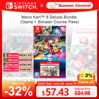 Mario Kart 8 Deluxe Bundle (Game + Booster Course Pass) Nintendo Switch Game Deals 100% Original Physical Game Card for Switch