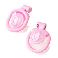 Feminim Chastity Kandang Burung Pria 1 set isi 3 Ring SMALL