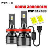 ZTZPIE 6000K 9005/HB3 9006/HB4 H1 H7 H4 H11Super Power EMC Canbus Led Headlight For Car Fog Light Bulb 300000LM 600W 2pcs