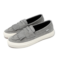 Vans 樂福鞋 V196CF Loafer 男鞋 女鞋 灰 白 日系 麂皮 日本線 可拆式流蘇 休閒鞋 6322840006