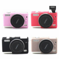 Silicone Armor Skin Camera Case Body Cover for Canon EOS M200 Digital Cameras ONLY