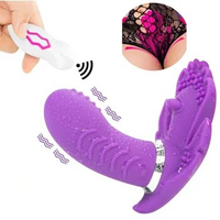 Wireless Remote Control Butterfly Vibrator Strap On Vibrator Sex Toys For Woman Magic Wand G-spot Vibrator Clit Wear Dildo
