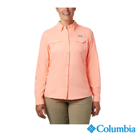 Columbia 哥倫比亞 女款-Omni-Shade防曬UPF40快排長袖襯衫-粉紅 UFL10330PK  /S22