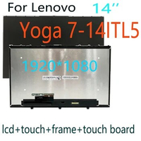 14.0 Inches Laptop Screen For Lenovo Yoga 7-14ITL5 FHD Display Touch Screen Assembly 5D10S39740 5D10S39670 Yoga 7-14ITL5 LCD