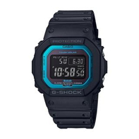 【CASIO 卡西歐】G-SHOCK 太陽能電力 藍芽 電波 防水200米 橡膠錶帶(GW-B5600-2)